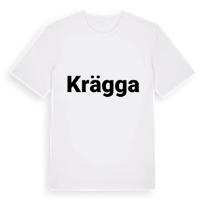 Krägga fetstil t-shirt – ekologisk bomull t-shirt från Pinshirt