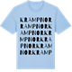 Blue Soul t-shirt med Krampnor ordlek t-shirt