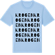 Blue Soul t-shirt med Krogen ordlek t-shirt