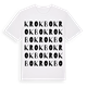 Krokbo ordlek t-shirt