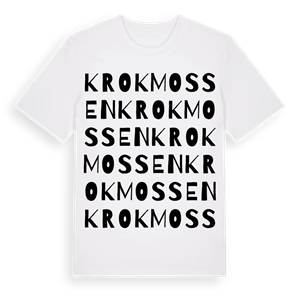 Krokmossen ordlek t-shirt – ekologisk bomull t-shirt från Pinshirt