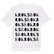 Kroksbo ordlek t-shirt