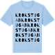 Blue Soul t-shirt med Krokstugan ordlek t-shirt
