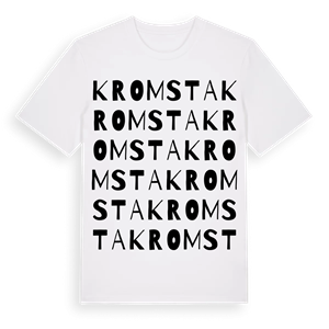 Kromsta ordlek t-shirt – ekologisk bomull t-shirt från Pinshirt