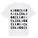 Kuggelbobacken ordlek t-shirt