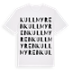 Kullmyren ordlek t-shirt
