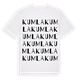 Kumla ordlek t-shirt