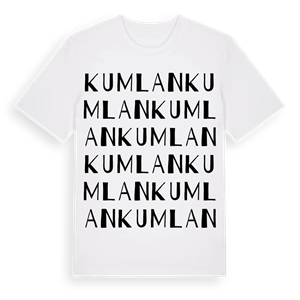 Kumlan ordlek t-shirt – ekologisk bomull t-shirt från Pinshirt
