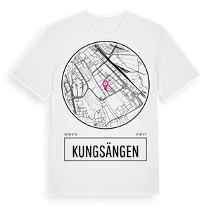Kungsängen t-shirt – ekologisk bomull t-shirt från Pinshirt