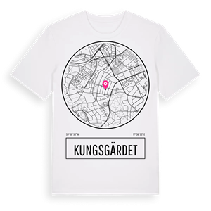Kungsgärdet t-shirt – ekologisk bomull t-shirt från Pinshirt