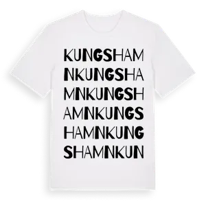 Kungshamn ordlek t-shirt – ekologisk bomull t-shirt från Pinshirt