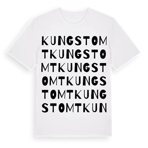 Kungstomt ordlek t-shirt – ekologisk bomull t-shirt från Pinshirt