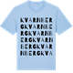 Blue Soul t-shirt med Kvarnberg ordlek t-shirt
