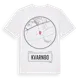White t-shirt med Kvarnbo t-shirt