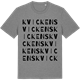 Mid Heather Gray t-shirt med Kvickens ordlek t-shirt