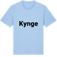 Blue Soul t-shirt med Kynge fetstil t-shirt