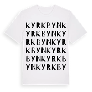 Kyrkbyn ordlek t-shirt – ekologisk bomull t-shirt från Pinshirt