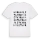 Kyrkhålet ordlek t-shirt