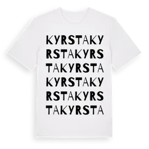 Kyrsta ordlek t-shirt – ekologisk bomull t-shirt från Pinshirt