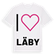 Jag älskar Läby t-shirt stort tryck