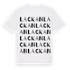 Lackan ordlek t-shirt