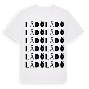 Lådö ordlek t-shirt – ekologisk bomull t-shirt från Pinshirt