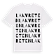 Lakvreten ordlek t-shirt