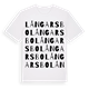 Långarsbo ordlek t-shirt