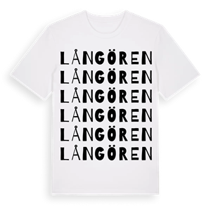 Långören ordlek t-shirt – ekologisk bomull t-shirt från Pinshirt