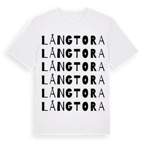 Långtora ordlek t-shirt – ekologisk bomull t-shirt från Pinshirt