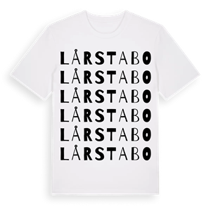 Lårstabo ordlek t-shirt – ekologisk bomull t-shirt från Pinshirt