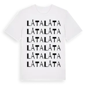 Låta ordlek t-shirt – ekologisk bomull t-shirt från Pinshirt