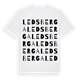 Ledsberga ordlek t-shirt