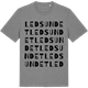 Mid Heather Gray t-shirt med Ledsundet ordlek t-shirt