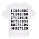 Ledsundet ordlek t-shirt