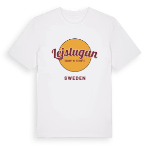 Lejstugan cirkel t-shirt – ekologisk bomull t-shirt från Pinshirt