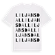 Liljansdal ordlek t-shirt
