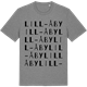 Mid Heather Gray t-shirt med Lill-Åby ordlek t-shirt