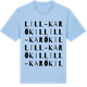 Blue Soul t-shirt med Lill-Karö Kil ordlek t-shirt