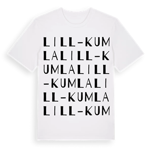 Lill-Kumla ordlek t-shirt – ekologisk bomull t-shirt från Pinshirt
