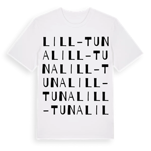 Lill-Tuna ordlek t-shirt – ekologisk bomull t-shirt från Pinshirt