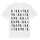 Lilla Älby ordlek t-shirt