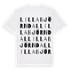 Lilla björndal ordlek t-shirt