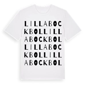 Lilla Bockbol ordlek t-shirt – ekologisk bomull t-shirt från Pinshirt