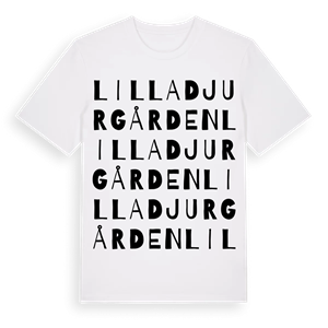 Lilla Djurgården ordlek t-shirt – ekologisk bomull t-shirt från Pinshirt