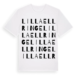 Lilla Ellringe ordlek t-shirt – ekologisk bomull t-shirt från Pinshirt