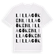 Lilla Göken ordlek t-shirt