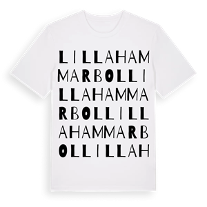 Lilla Hammarbol ordlek t-shirt – ekologisk bomull t-shirt från Pinshirt