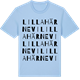 Blue Soul t-shirt med Lilla Härnevi ordlek t-shirt