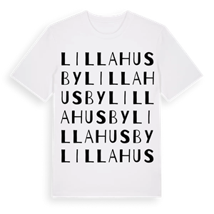 Lilla Husby ordlek t-shirt – ekologisk bomull t-shirt från Pinshirt